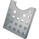 helit porte-brochures "the grid", A4, gris-transparent