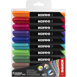 Kores marqueur permanent "K MARKER", pointe biseautée