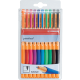 STABILO stylo  encre gel pointVisco, tui plastique de 10