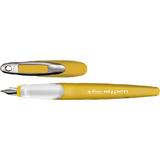 herlitz stylo plume my.pen, plume: M, moutarde / blanc