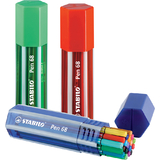 STABILO feutre Pen 68, big Pen box de 20, assorti