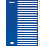 LEITZ intercalaires en plastique, A-Z, A4, 21 touches, PP