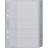 LEITZ intercalaires en plastique, A-Z, A5, PP, 20 touches