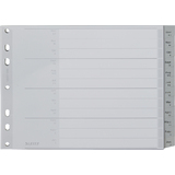 LEITZ Kunststoff-Register, Monate, a4 berbreite, Dez.-Jan.