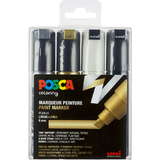 POSCA marqueur  pigment PC-8K, tui de 4