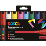 POSCA marqueur  pigment PC8K, tui de 8, assorti