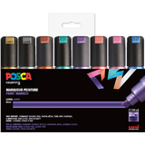 POSCA marqueur  pigment PC-8K, tui de 8, assorti