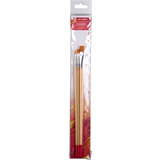 ROYAL talens Set de pinceaux plats, 3 pices