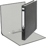 LEITZ classeur  anneaux marbr nuageux, 2 anneaux, noir