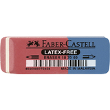 FABER-CASTELL gomme combine en caoutchouc 7070-40, rouge /