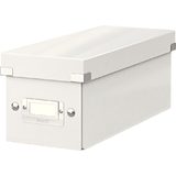 LEITZ Bote de rangement pour CD click & store WOW, blanc