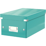 LEITZ Bote de rangement pour DVD click & Store, menthe