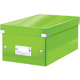 LEITZ Bote de rangement pour DVD click & Store, vert