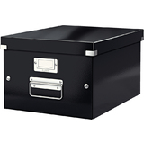 LEITZ Bote de rangement click & store WOW, A4, noir