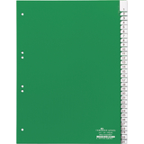 DURABLE intercalaires en plastique, PP, 31 touches