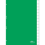 DURABLE intercalaires en plastique, PP, 15 touches