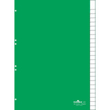 DURABLE intercalaires en plastique, PP, 25 touches