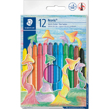 STAEDTLER crayon en cire Noris, tui plastique de 12