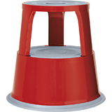 WEDO tabouret marchepied, en mtal, ral 3000, rouge