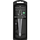 FABER-CASTELL compas  rglage rapide GRIP, argent