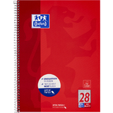 Oxford Cahier, format A4+, quadrill, 160 pages,marge gauche