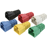 Telegrtner manchon pour fiche mle RJ45, cat.6, jaune,
