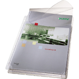 LEITZ pochette perfore maxi avec rabat, A4, PVC, graine