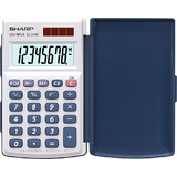 SHARP calculatrice EL-243 S, fonctionnement solaire/batterie