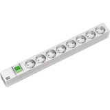 BACHMANN multiprise 19", 8 prises, avec interrupteur