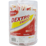 Dextro energy Minis glucose, une bote ronde transparente