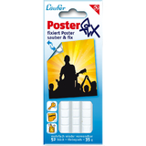 Lufer pastille adhsive Posterfix, dtachable, blanc
