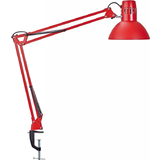MAUL lampe de bureau MAULstudy, avec pince, rouge
