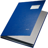 LEITZ parapheur, revtement PP, 10 compartiments, bleu, A4