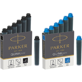 PARKER cartouches d'encre mini QUINK, permanent, noir
