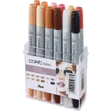COPIC marqueur ciao, set de 12 couleurs chair