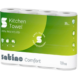 satino by wepa essuie-tout Comfort, 3 couches, extra blanc