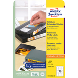 AVERY zweckform Etiquettes Stick+Lift pour disquettes ZIP