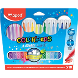 Maped feutre COLOR'PEPS long LIFE, tui carton de 18
