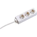 BACHMANN steckdosenleiste SELLY 3-fach, genietet, weiss