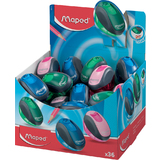Maped taille crayon bote Clean, assorti, prsentoir de 36
