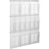helit porte-brochures mural "the placativ", transparent