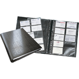 DURABLE classeur  anneaux pour cartes de visite VISIFIX