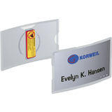 DURABLE badge KONVEX, avec aimant, 75 x 40 mm