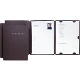 PAGNA bewerbungsmappe "Select", din A4, aus Karton, schwarz