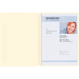 PAGNA bewerbungsmappe "Solo", din A4, aus Karton, beige