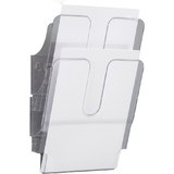 DURABLE set de porte-brochures mural "FLEXIPLUS 2", A4