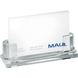 MAUL porte-cartes de visite acrylique pour env. 35 cartes