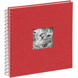 PAGNA album photo  spirale "passepartout", rouge