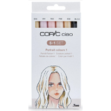 COPIC marqueur ciao, kit de 5+1 "Portrait 1"