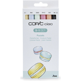 COPIC marqueur ciao, kit de 5+1 "Pastels"